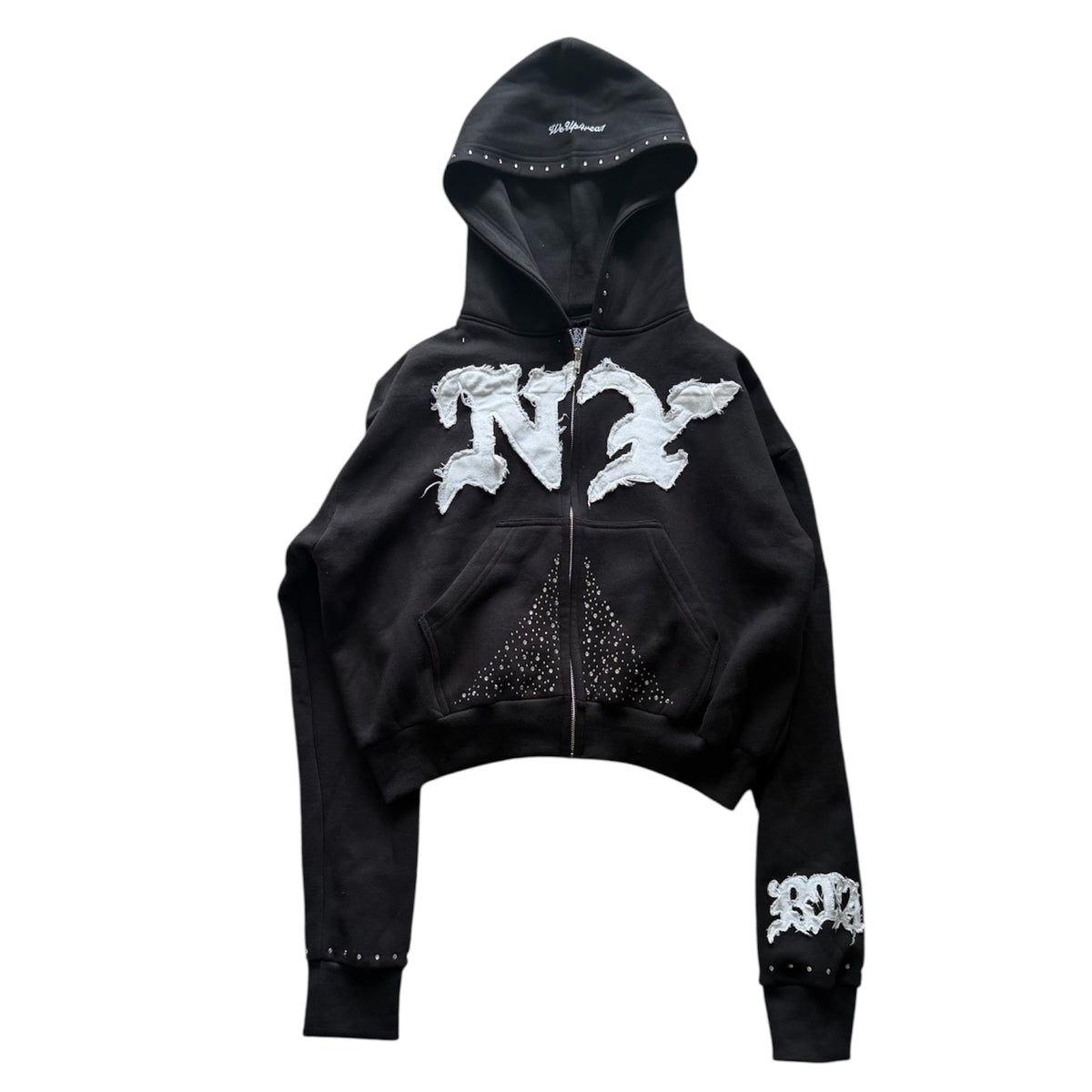 BLACK NY ZIP-UP